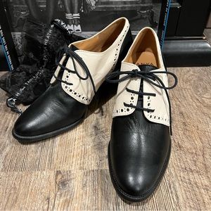 Tanya Heath Paris - booties with laces - interchangeable heels- Women’s Size 7US